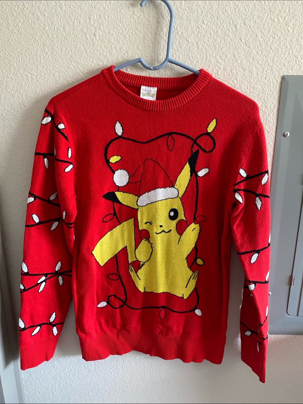 Women’s Pokémon Pikachu Holiday Crewneck Sweater